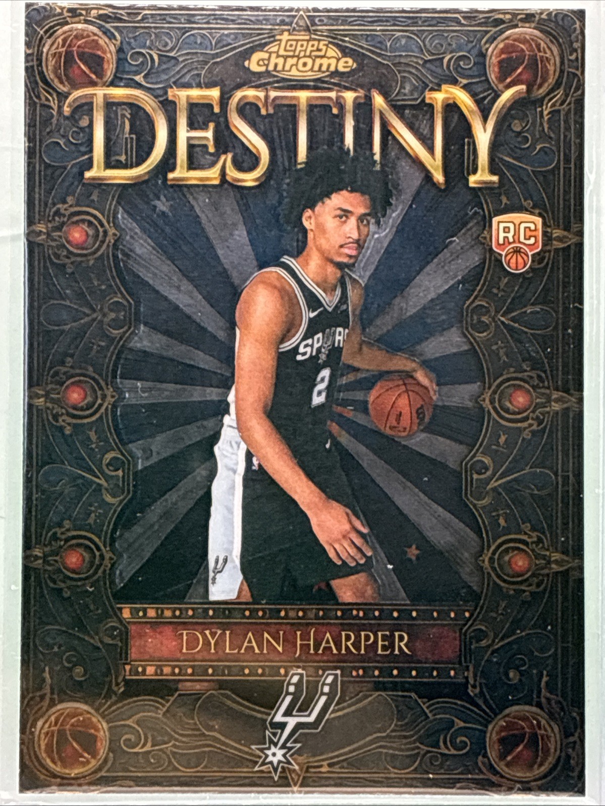 2025-26 Topps Chrome - Dylan Harper Destiny #D-2 (RC)