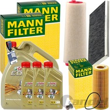 MANN INSPEKTIONSPAKET+8L CASTROL 5W-30 �L passend f�r 3.0d BMW X5 E53 211-218PS