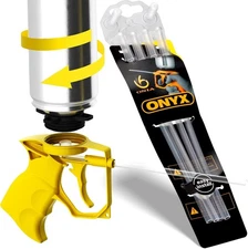 4 tubes Expanding Spray foam Insulation Applicator with Reusable tubes and anti