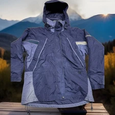 ✅Columbia Fire Ridge 3-IN-1 Fleece Lined Hooded Snow Jacket Women’s MEDIUM✅STAIN