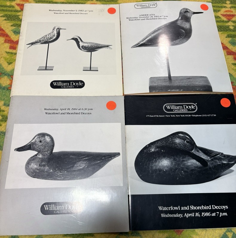 Vintage William Doyle Waterfowl And Shorebird Catalogs