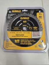 DEWALT Circular Saw Blade, 7 1/4 Inch, 40 Tooth, Composite Decking (DWA31740)