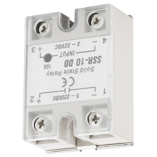 10A SSR-10 DD Solid State Relay: No Spark High Speed Noise-Free - Picture 5 of 17