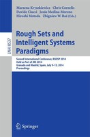 Marzena Kryszkiewicz (U. A.) | Rough Sets And Intelligent Systems Paradigms