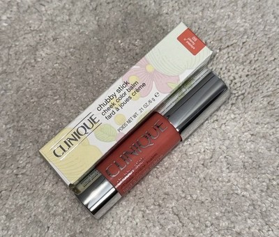 Clinique Chubby Stick CHEEK Colour Balm - 0.21oz/6g Plenty O  Papaya BRAND NEW