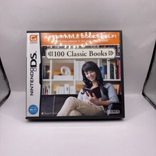 100 Classic Books (Nintendo DS, 2010) Tested/Working #ML