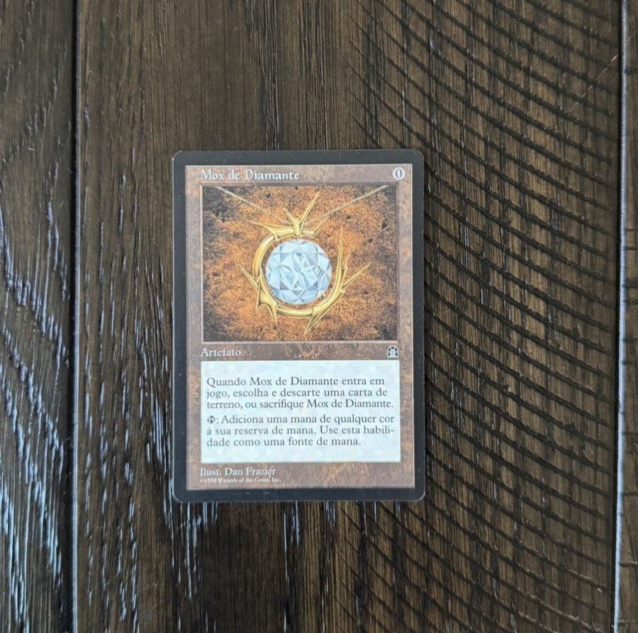 Mox Diamond - MTG Portuguese Card (Mox de Diamante) · Stronghold (STH) #138