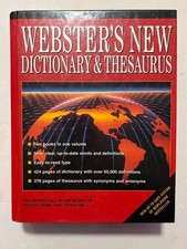 New Webster's Dictionary and Thesaurus