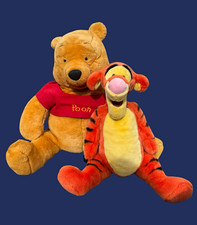 Vintage Disney Winnie the Pooh Tigger Large Plush Lot Oversized Stuffed Animals