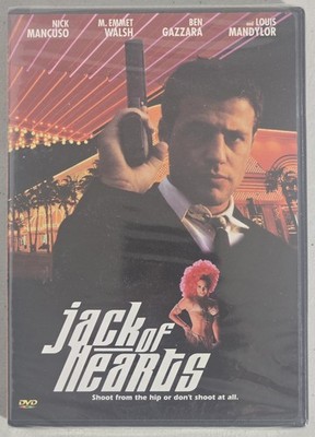 Jack of Hearts (DVD, 2003) New & Sealed, Nick Mancuso, M. Emmet Walsh