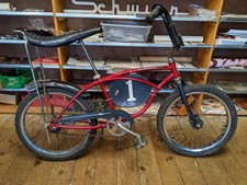 Original CM March 1976 Red Schwinn Stingray Scrambler BMX 20" Single Speed