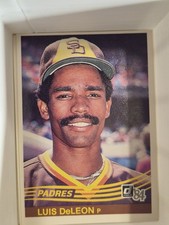 LUIS DeLEON 1984 DONRUSS #162 FREE SHIPPING 