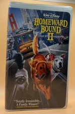 Homeward Bound 2 - Lost in San Francisco VHS 1996 Disney Clamshell Acceptable-G