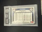 2011 TOPPS CHROME PURPLE REFRACTOR #20 TOM BRADY #/499 PSA 9