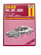 SAAB 90, 99 & 900 (Petrol) Haynes Workshop Manual from 1979 to 1987.