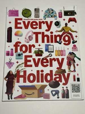 Amazon Gift Guide 2025: Every Thing For Every  Holiday - unused copy - 60 pages
