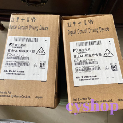 1PC Brand New Fuji RYC401D3-VVT2 servo drive Fast shipping via FedEx or DHL!