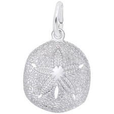 Sterling Silver Sand Dollar Charm