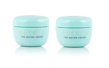 2 x Tatcha The Water Cream Oil Free Face Moisturizer .34 Oz New travel