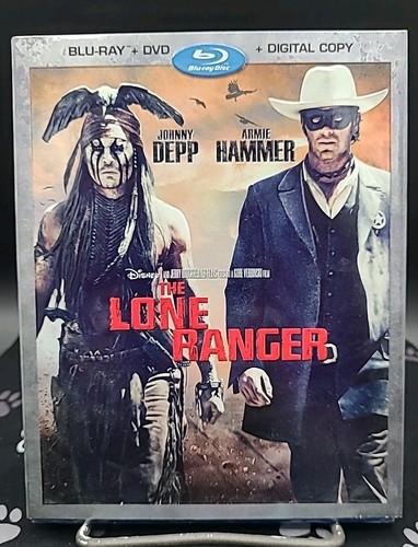 The Lone Ranger (Blu-ray, 2013) W/ Slipcover Factory Sealed