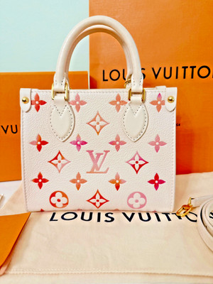 Louis Vuitton Sunrise Aquaelle Onthego BB Monogram Empreinte 2 Way