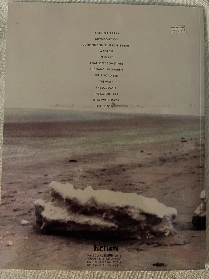 The Cure - Standing on A Beach - The Singles - Guitar Tab / Tablature Book - Image 2 of 3