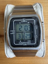 Certina DS Chronolympic Edelstahl – Cal. 787 - LCD - Vintage