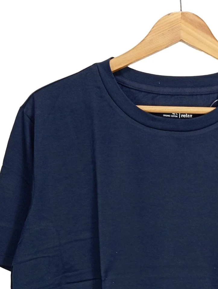 SCHIESSER Blusa de manga corta Mujeres Blusa Talla EU 40 azul look casual - Imagen 3 de 4