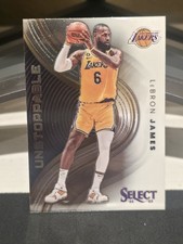 2022-23 Panini Select - Unstoppable LeBron James #7 Lakers