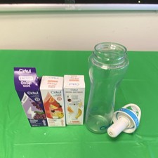 Cirkul 22oz BPA-Free Water Bottle with LifeSip GoSip FitSip Cartridges