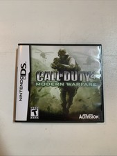 Call Of Duty 4: Modern Warfare For Nintendo DS COD Shooter 4E w/box