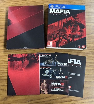 Mafia Trilogy (Sony Playstation 4, 2020) PS4 PAL Version W/ Poster