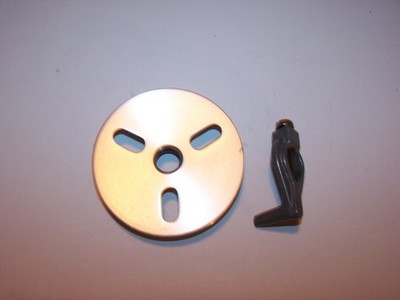 UNIMAT, Face-plate DB206-2, 2 5/8'', includes Dog ear, Austria, Vintage, #ML075
