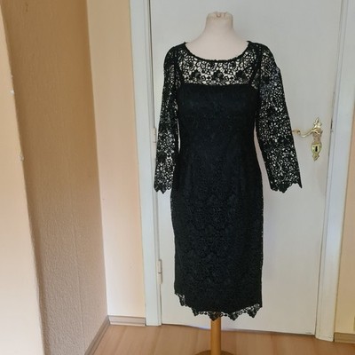 Spitzenkleid/Abendkleid ''Gina Bacconi''Schwarz Gr.36