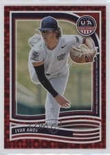2024 Panini Stars and Stripes Red 71/199 Evan Amos #136 0o6v