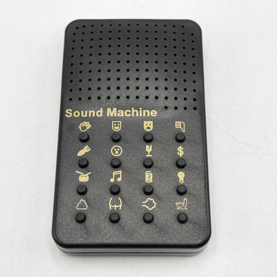 Dave & Busters 16 Wacky Sounds Black Buttons Sound FX - TESTED