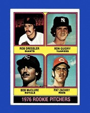 1976 Topps Set-Break #599 Rookie Pitchers Guidry VG-VGEX *GMCARDS*