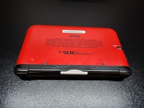 Nintendo 3DS XL Red / Black | Tested | Fair Condition | Console Only