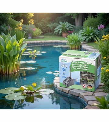 Pontec PondoRell 3000 Unterwasserfilter Gartenteich Neuware in  ungeöffneter OVP