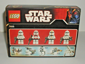 LEGO Star Wars: Clone Troopers Battle Pack (7655) New, Sealed Box