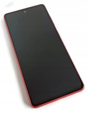 ORG Original LCD display frame Samsung Galaxy S20 FE 5G G785 red