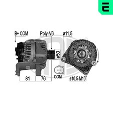 Alternador generador ERA Lima 209070A para BMW 14V Z4 Roadster E85 Serie 3 E46 330