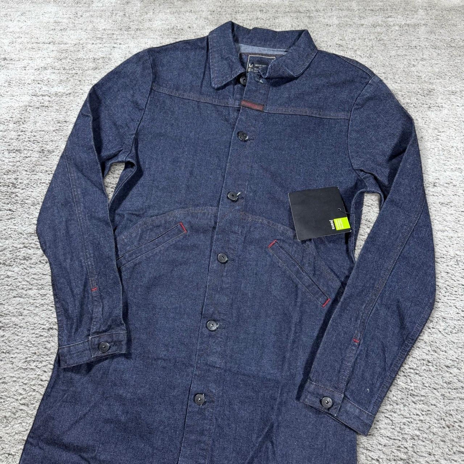 NWT Y2K Marithé + François Girbaud “Longator” indigo … - Gem