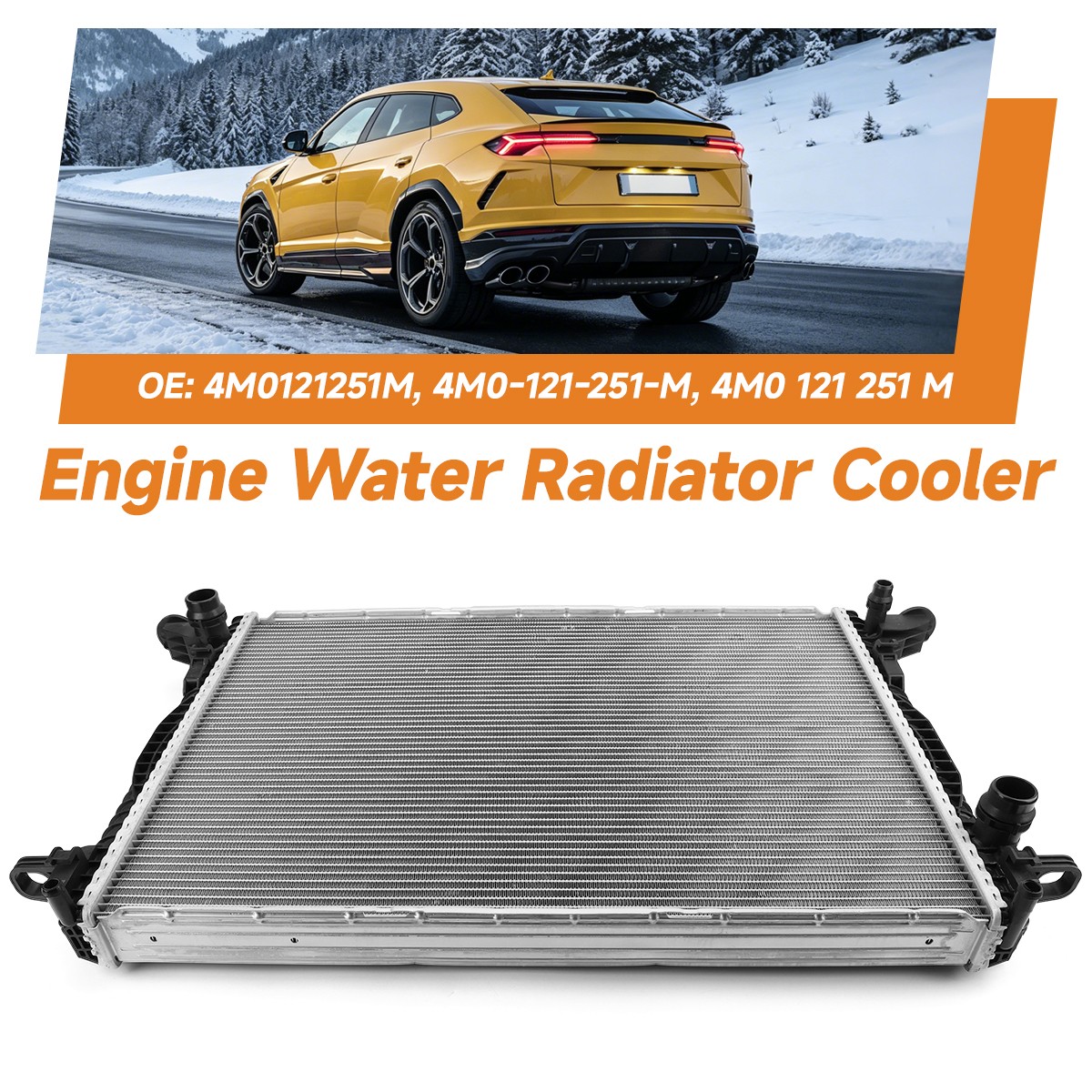 Lamborghini Urus Water cooler P/N 4M0121251M