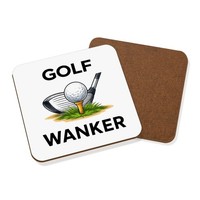 Golf Wanker Untersetzer GeträNkematte Golfer Geburtstag Vater Vatertag Opa 9X9Cm