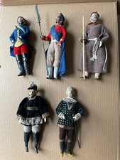 Antike Marionetten Puppen uralt 9 Stück