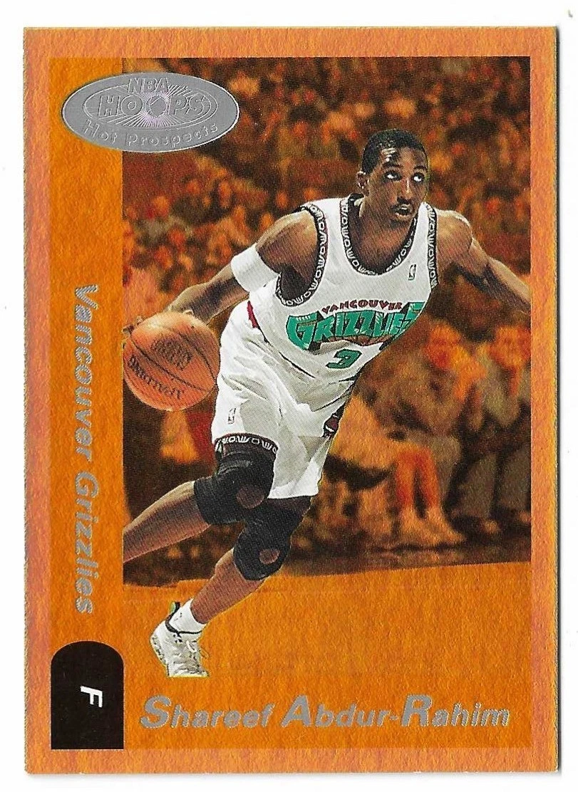 NBA Hoops Hot Prospects Shareef Abdur-Rahim 2000-01 #38 for sale