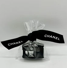 Chanel Black Plastic Makeup Pencil Sharpener made in Germany 100% Authentic