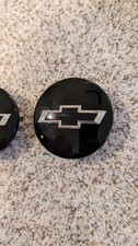 19 20 21 22 Chevrolet Chevy Center Hub Cap Polished And Black 22837060 3.25in