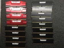 Lot of 16 8GB DDR4 Desktop RAM Mixed Brand /Speed